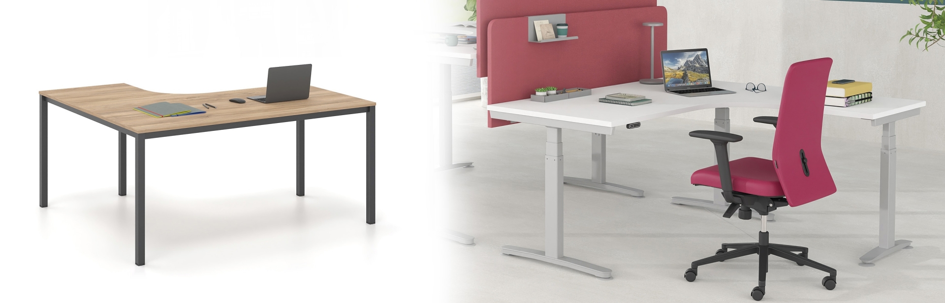 Bureaux d'angle : professionnels et modernes | E-shop Dromeas