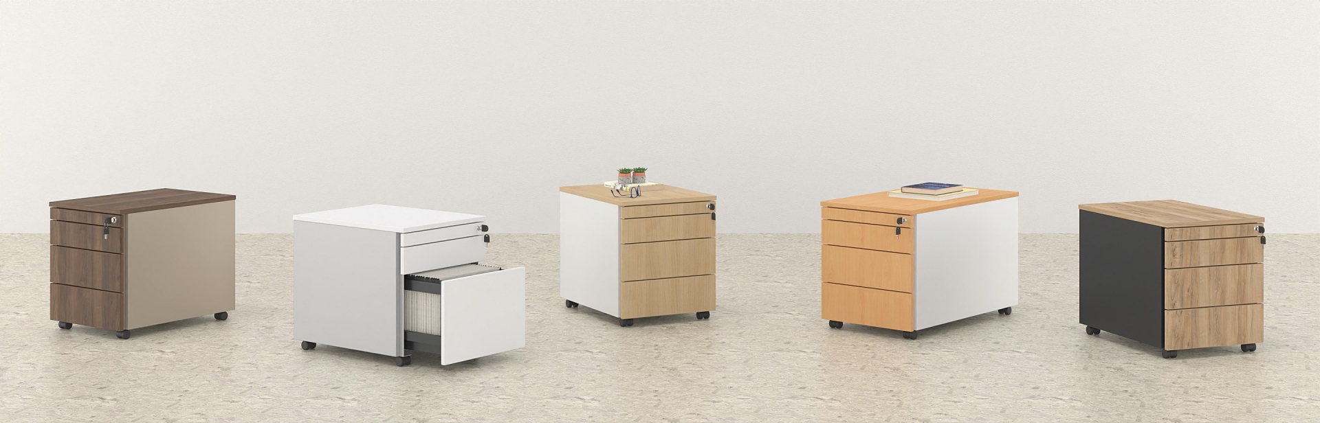 Μεταλλικές Συρταριέρες Γραφείου Άψογου Design | Δρομέας